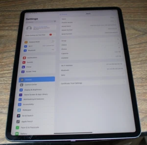 APPLE IPAD PRO MXAX2LL/A 1TB 12.9" 4TH GENERATION FREE SHIPPING - Picture 1 of 4