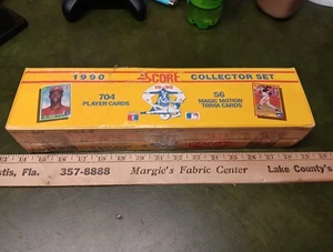 1990 Score Baseball Complete Factory Sealed Set Box Damage  - Bild 1 von 11