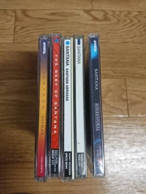 Набор компакт-дисков Santana x5 【Supernatural】【Shaman】 и т. д. альбомный набор б/у товар S08375 - Изображение 1 из 4