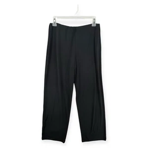 Alfani Wide Leg Pants Womens XS Short Black Stretchy Elastic Pull On Palazzo NWT - Picture 1 of 10