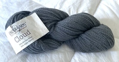 Cascade Yarn Cloud ( Eco) - Steel Gray  #2137 - 70% Merino 30% Baby Alpaca 164yd - Image 1 of 4
