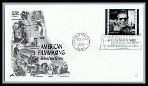 US FDC # 3772e 37c Filmmaking ArtCraft Makeup 2003, 9p6981 - Picture 1 of 1