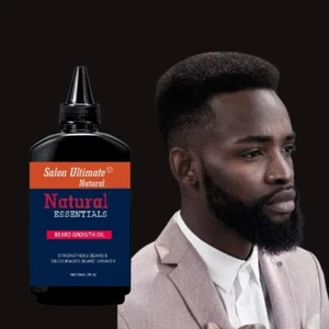 NATURAL BEARD OIL STRENGTHENS BEARD AND ENCOURAGES BEARD GROWTH MEN NATURAL HAIR - Picture 1 of 8