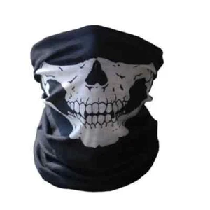 Bandana Hals Totenkopf Multifunktionstuch Mundbedeckung Maske Motorrad Halstuch - Bild 1 von 4