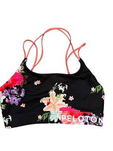 PELOTON Floral Speed Up Bra Asian Pacific Islander Heritage Collection Medium - Picture 1 of 6