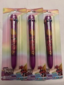 Trolls Band Together Dreamworks 8 Farbstift 3er Set Neu - Bild 1 von 3