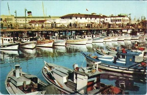 Fisherman's Wharf Union Oil Company Postcard Unposted - Picture 1 of 2