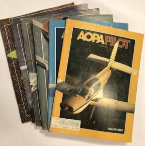 Six 1980 Issues of the AOPA Pilot Magazine - Jan., Feb., March, July, Nov., Dec. - Picture 1 of 12