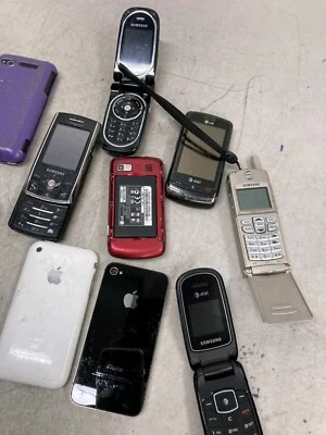 Rare Samsung ( VoiceStream ) GSM Phone - And Others Untested Apple Phone Etc - Image 1 of 4