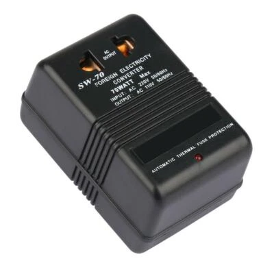 220V to 110V Step Down Voltage Converter Power Transformer 70W - image 1 of 4