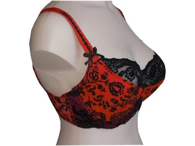 BH soft in rot, KrisLine Dessous, Karmazyn, Größe 70H - Bild 1 von 2