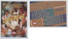 1996 Collector's Edge Rookie Rage Time Warp Factory Set Checklist