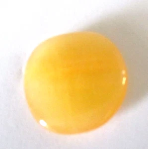 Edelstein ~~ Scheibenstein ~~ Orangencalcit ~~ Handschmeichler* - Bild 1 von 2
