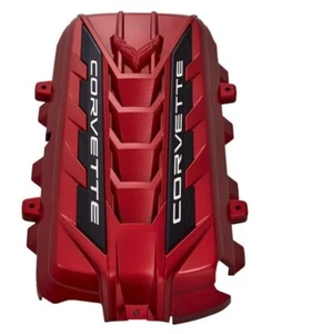 2020-2025 Chevrolet Corvette C8 Engine Cover in Edge Red GM NEW OEM 12697368 - Picture 1 of 1