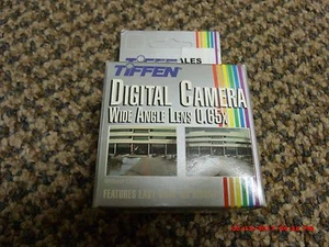Lente gran angular para cámara digital Tiffen 0,65x nuevo stock antiguo - Imagen 1 de 5