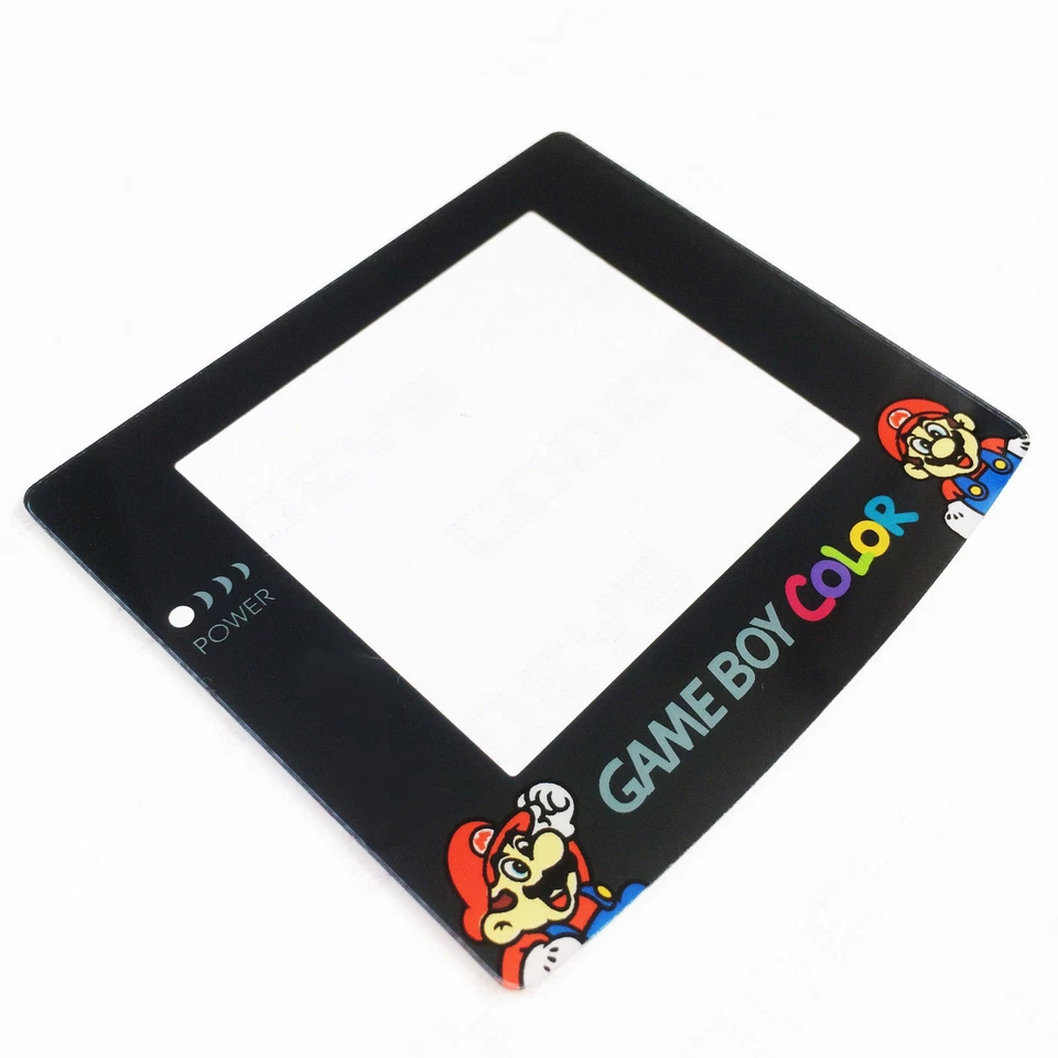 Nintendo Game Boy Color GBC Screen Lens Protector Custom Mario Edition NEW - Image 1 of 1