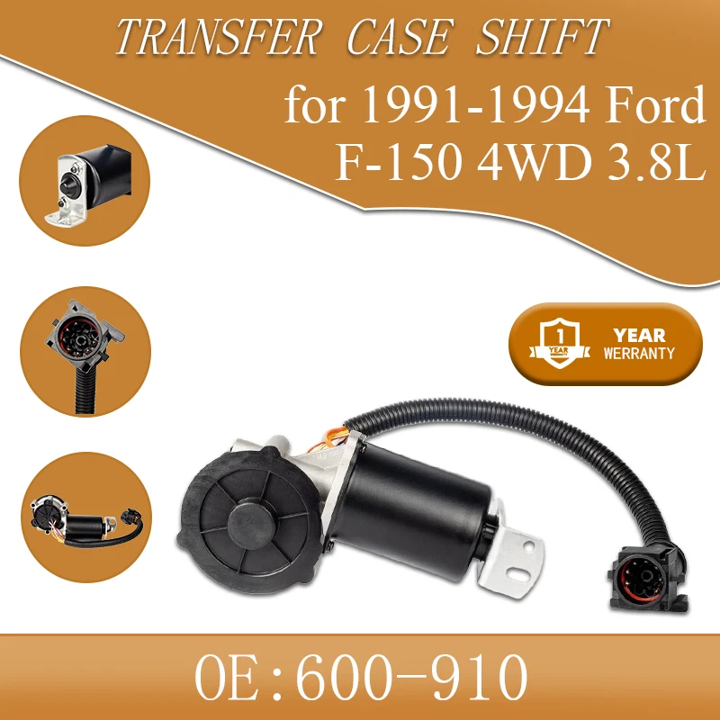 Motor de cambio de caja de transferencia para Ford F-150 1991-1994 4x4 3,8 L 600-801 F6tz7g360AA Foto 1 de 4