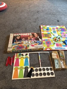 1972 Game of Happiness by Milton Bradley Complete in Good Condition - Picture 1 of 12