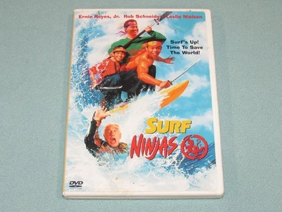 SURF NINJAS (DVD, 2002) ***Rare, OOP!*** Leslie Nielsen, Rob Schneider (1992) - Image 1 of 4