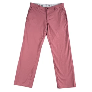 Lauren Ralph Lauren Mens Salmon Khaki Golf Pant Sz 32 x 28 - Picture 1 of 5