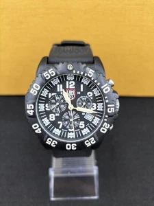 Luminox 3080 Watch Color Mark Quartz Men's Black Dial Round Used - Picture 1 of 10