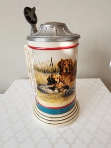 Anheuser Busch Caza Cachorros Dad’s Pride & Joy II CS646 Cerveza Stein Retriever  - Imagen 1 de 13