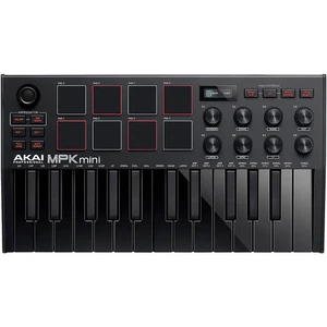 Akai Professional MPK Mini MK3 Keyboard Controller Black on Black - Picture 1 of 6