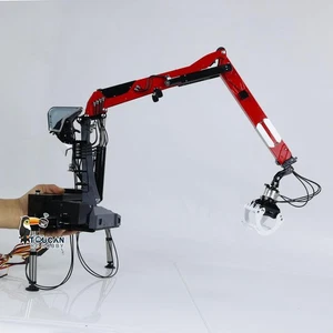 In Stock Metal Hydraulic Timber Crane for 1/14 RC Trailer Tractor Truck Vehicle - Picture 1 of 12