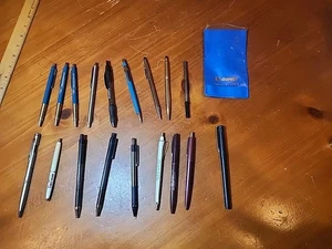 Lotto misto matite vintage 17 CROSS 10k Paper Mate Pentel pubblicità COME SONO leggi - Foto 1 di 23