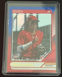 Elly De La Cruz 2024 Donruss Red and Blue Holo #18 (RC) - Cincinatti Reds - Bild 1 von 2