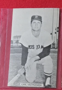 Postkartenformat s/w Foto CARL YASTRZEMSKI Red Sox postfrisch - Bild 1 von 3