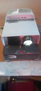 Braun Paximat N24 elektrischer Vintage Schiebeprojektor UNGETESTET als ERSATZTEILE/TEILE verkauft - Bild 1 von 10