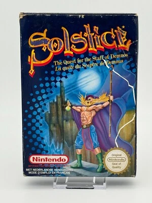 Solstice NES PAL Bon état et Complet en boite! Good condition and complet! CIB - Photo 1/4