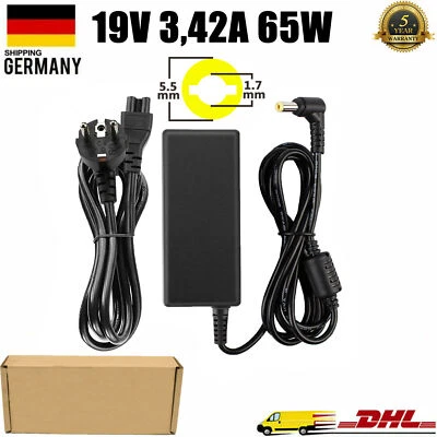 19V 3,42A 65W Netzteil Ladegerät Ladekabel für Acer Aspire Notebook Laptop - Bild 1 von 4