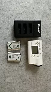 SONY FDR-X3000 Sports and Action Camera - White + Accessories! - Picture 1 of 4