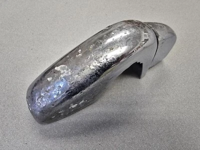 PARAGOLPES DELANTERO DERECHO CROMADO OVERRIDER #14 PITTED ORIGINAL PORSCHE 356B 356C 356SC #14 Foto 1 de 4