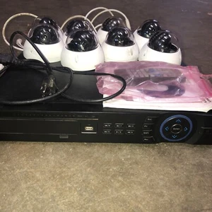 16 Channel Network Video Recorder, 16CH NVR NVR7416-1080p W/ 8 Cameras (NO HDD) - Picture 1 of 3