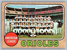 1968 Topps 1967 Baltimore Orioles Team Photo EX #334 - ** LOW SHIPPING **
