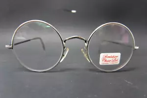 Berkshire Chase Savile Row Classic Round Eyeglass Frame 44-20 110 ALGHA England - Picture 1 of 17