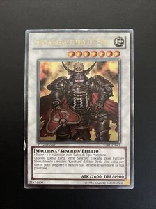 Yu Gi Oh Shogun Karakuri Mod 00 Burei STBL-IT043 Rare Ultimate Ita 1Ed - Picture 1 of 5