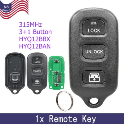 For 2005 2006 2007 2008 2009 Toyota 4Runner Car Remote Keyless Entry Key Fob - Image 1 of 4