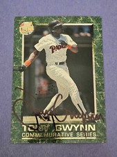 TONY GWYNN 1992 Ultra Commemorative Series Insert AUTOGRAPH CARD #4 FLEER SEAL
