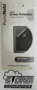 Universal PointMobl Displayschutzfolien bis 4" 3er Pack 1602241 - Bild 1 von 2