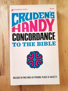 Cruden's Handy Concordance to the Bible - Paperback - Imagen 1 de 5