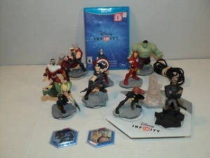 Disney Infinity 2.0 WII 9 figures, tower crystal, platform, CD, instruction book - Picture 1 of 9