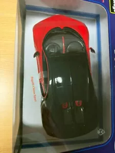 18-11044 Bburago 1:18 Bugatti rojo / negro - Imagen 1 de 3
