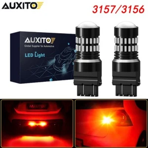 Paquete de 2 bombillas LED rojas AUXITO 3157 3057 3156 - Imagen 1 de 11
