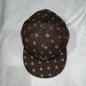 New Era 59FIFTY Multi LOGO NY Yankees MLB Authentic Fitted Cap Brown CHOCOLATE 8 - Picture 1 of 9