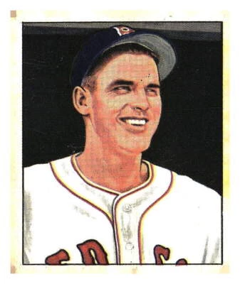 1950 BOWMAN Baseball Earl Johnson #188b - Image 1 of 2