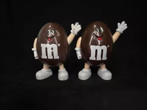 1990s M&Ms Brown Chocolate peanut Candy Dispenser Figure - Picture 1 of 3
